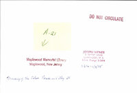Photo only available in the library